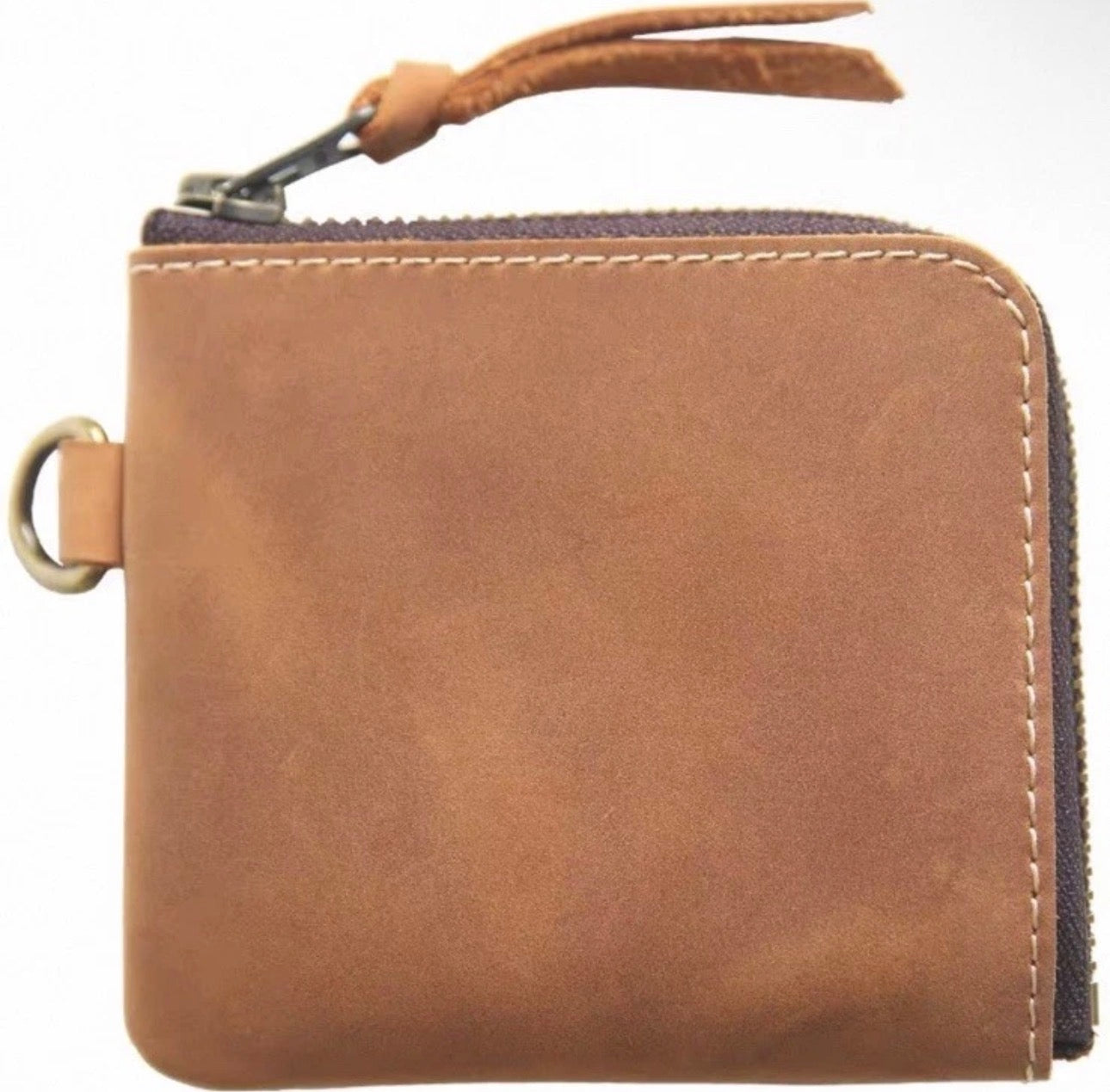Code & Copper Full Grain Leather
Zip Wallet | Coin Card Holder | 6
Colors