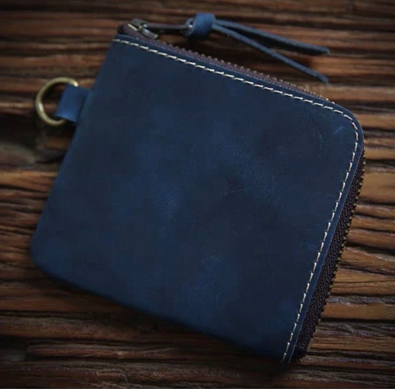 Code & Copper Full Grain Leather
Zip Wallet | Coin Card Holder | 6
Colors