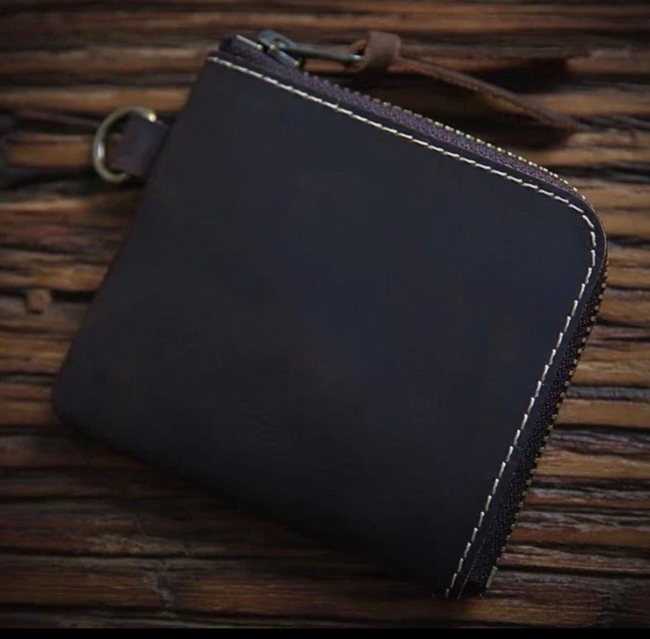 Code & Copper Full Grain Leather
Zip Wallet | Coin Card Holder | 6
Colors