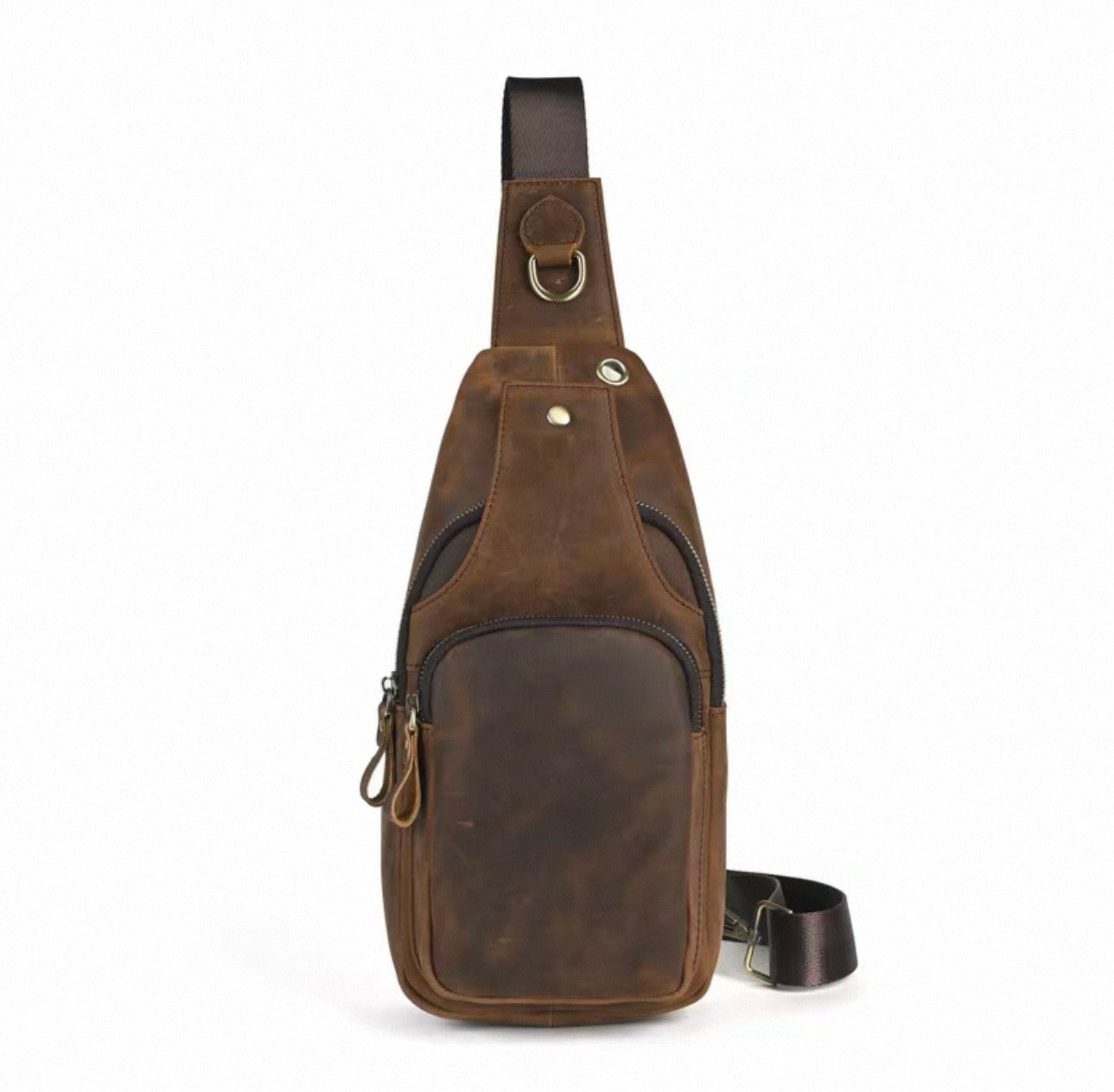 Code & Copper – Ranger Leather Crossbody Sling Pack