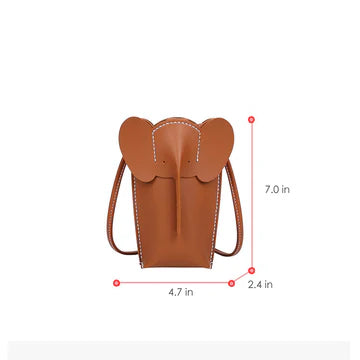 Elephant Crossbody Phone Bag